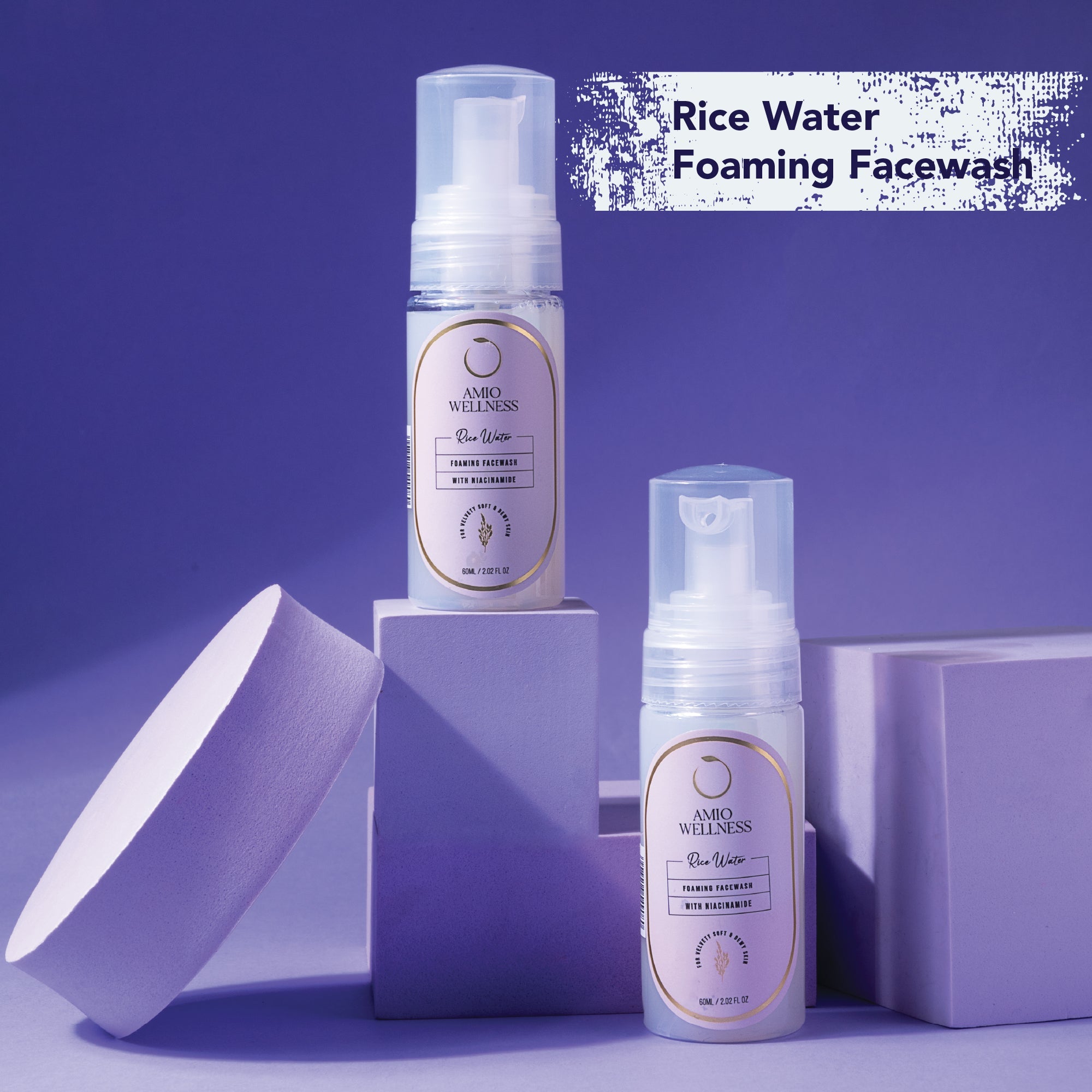 Skin purifying combo | Red Wine Sleeping Mask 50gm | Ricewater foaming facewash with Salicylic acid 60ml | Pack of 2